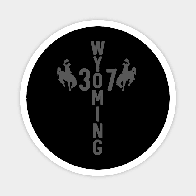 Wyoming 307 Magnet by Madrok